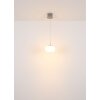 Globo Quintara Hanglamp LED Nikkel mat, 1-licht