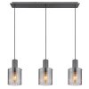 Globo Tulivar Hanglamp Grijs, 3-lichts
