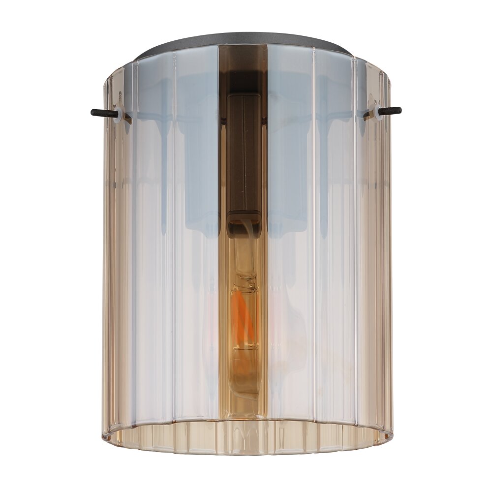 Globo Tulivar Plafondlamp Grijs, 1-licht