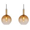 Globo Marinella Hanglamp Zwart, 3-lichts