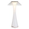 Globo Ambra Tafellamp LED Chroom, Transparant, Helder, 1-licht