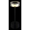 Globo Shira Tafellamp LED Zwart, 1-licht