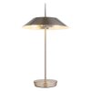 Globo Brenlor Tafellamp Nikkel mat, 2-lichts