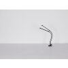 Globo Treena Klemlamp LED Zwart, 1-licht Globo Treena Klemlamp LED Zwart, 1-licht