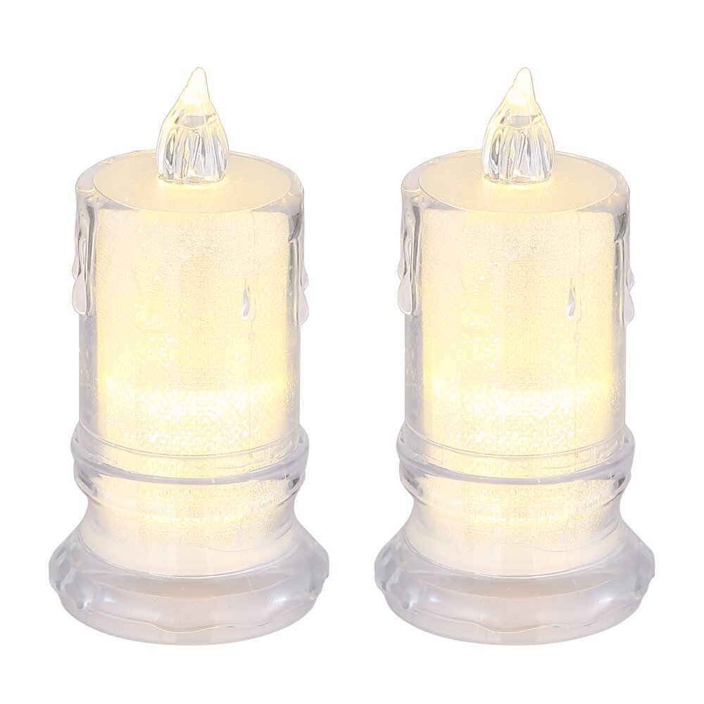 Globo Candle Tafellamp LED Transparant, Helder, 1-licht main product photo