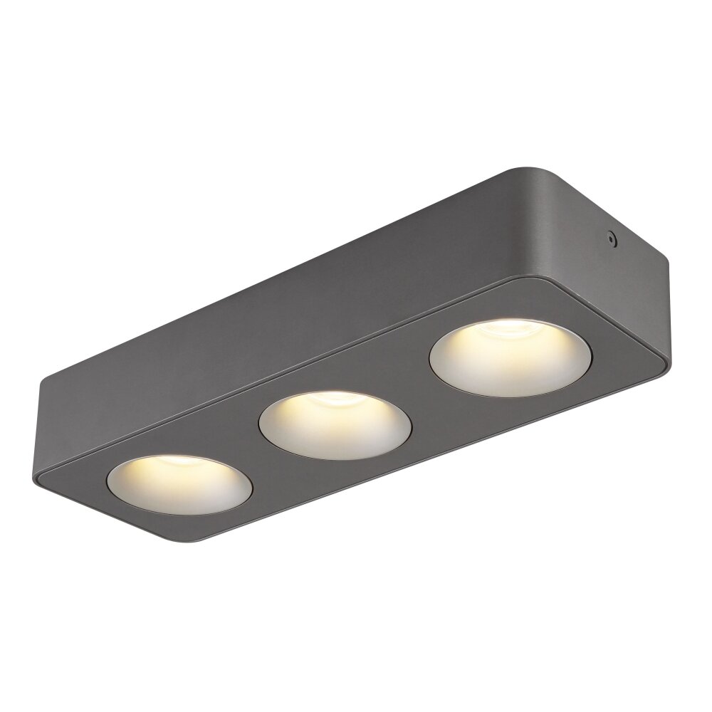 Globo Hangarau Plafondlamp LED Grijs, 1-licht main product photo