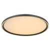 Globo Dublin Plafondlamp LED Grijs, 1-licht, Afstandsbediening