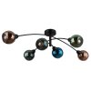 Globo Zarlona Plafondlamp Zwart, 6-lichts