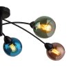 Globo Zarlona Plafondlamp Zwart, 6-lichts