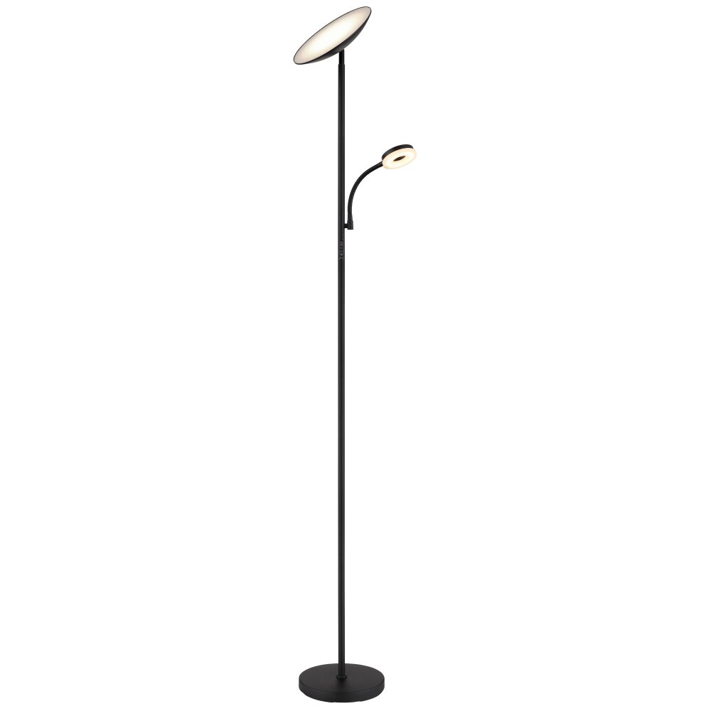 Globo Skopo Plafondlamp LED Zwart, 1-licht main product photo
