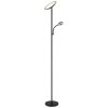 Globo Skopo Plafondlamp LED Zwart, 1-licht