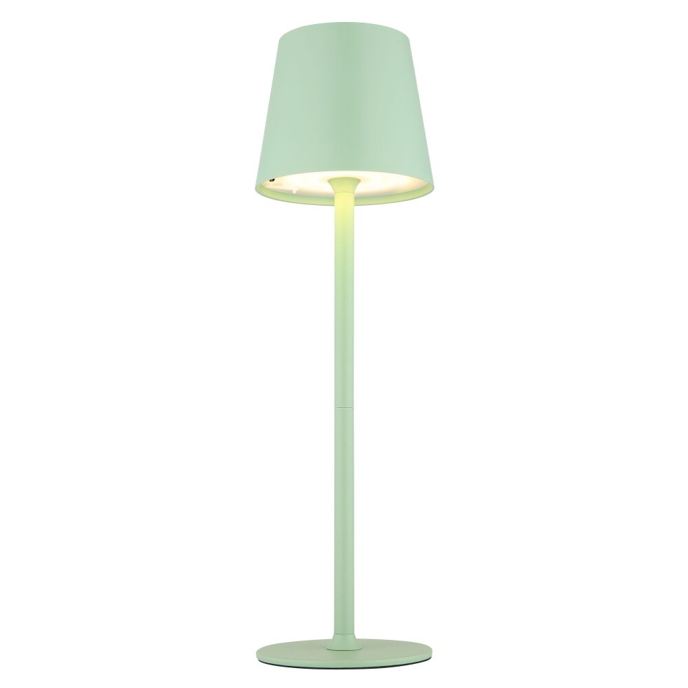 Globo Vannie Tafellamp LED Groen, 1-licht