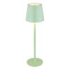 Globo Vannie Tafellamp LED Groen, 1-licht
