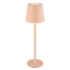 Globo Vannie Tafellamp LED Roze, 1-licht