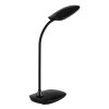 Globo Botal Tafellamp LED Zwart, 1-licht