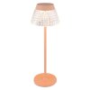 Globo Lora Tafellamp LED Roze, 1-licht