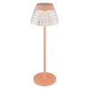 Globo Lora Tafellamp LED Roze, 1-licht