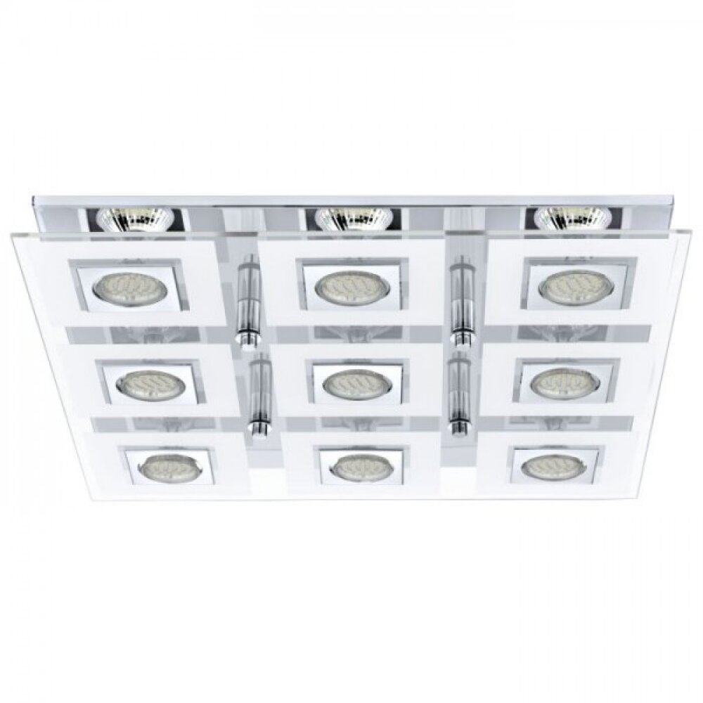 Eglo CABO Plafondlamp LED Chroom main product photo