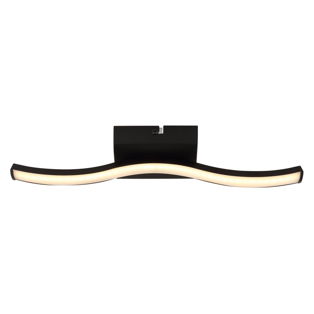 Globo Tyler Plafondlamp LED Zwart, 1-licht