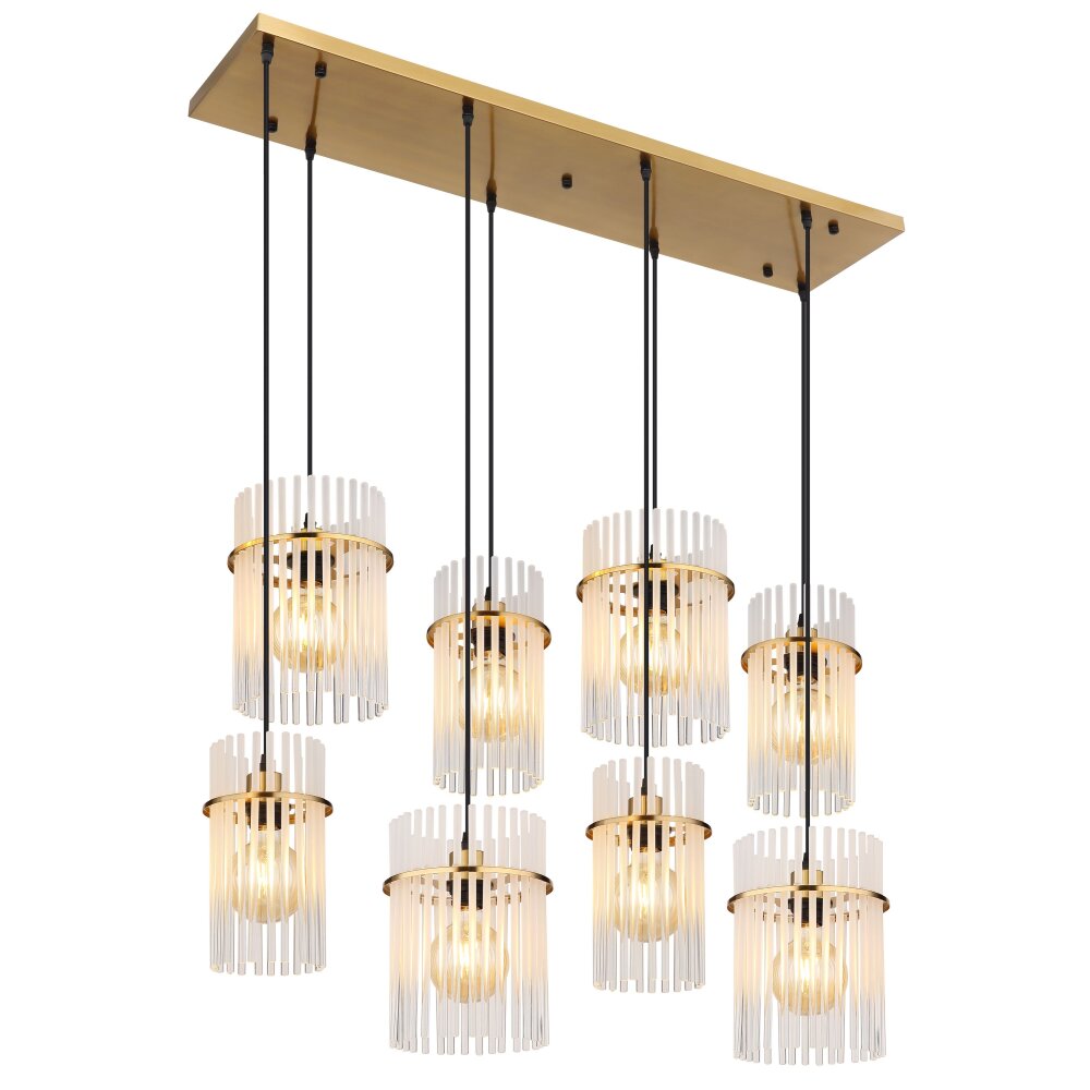 Globo Gorley Hanglamp Goud, 8-lichts main product photo