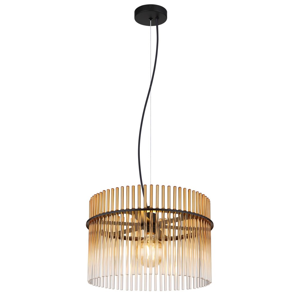 Globo Gorley Hanglamp Zwart, 1-licht main product photo