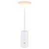 Globo Quirin Tafellamp LED Wit, 1-licht