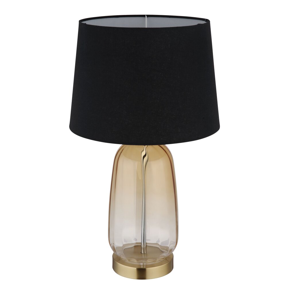 Globo Classy Tafellamp Amber, Messing, 1-licht