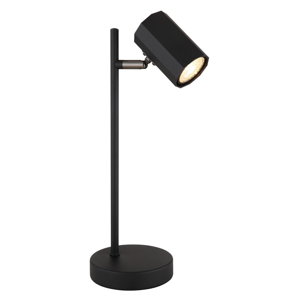 Globo James Tafellamp Zwart, 1-licht main product photo