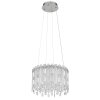Globo Klunka Hanglamp LED Chroom, 1-licht, Afstandsbediening