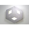 Bopp-Leuchten BOX COMFORT Muurlamp LED Zilver, 3-lichts