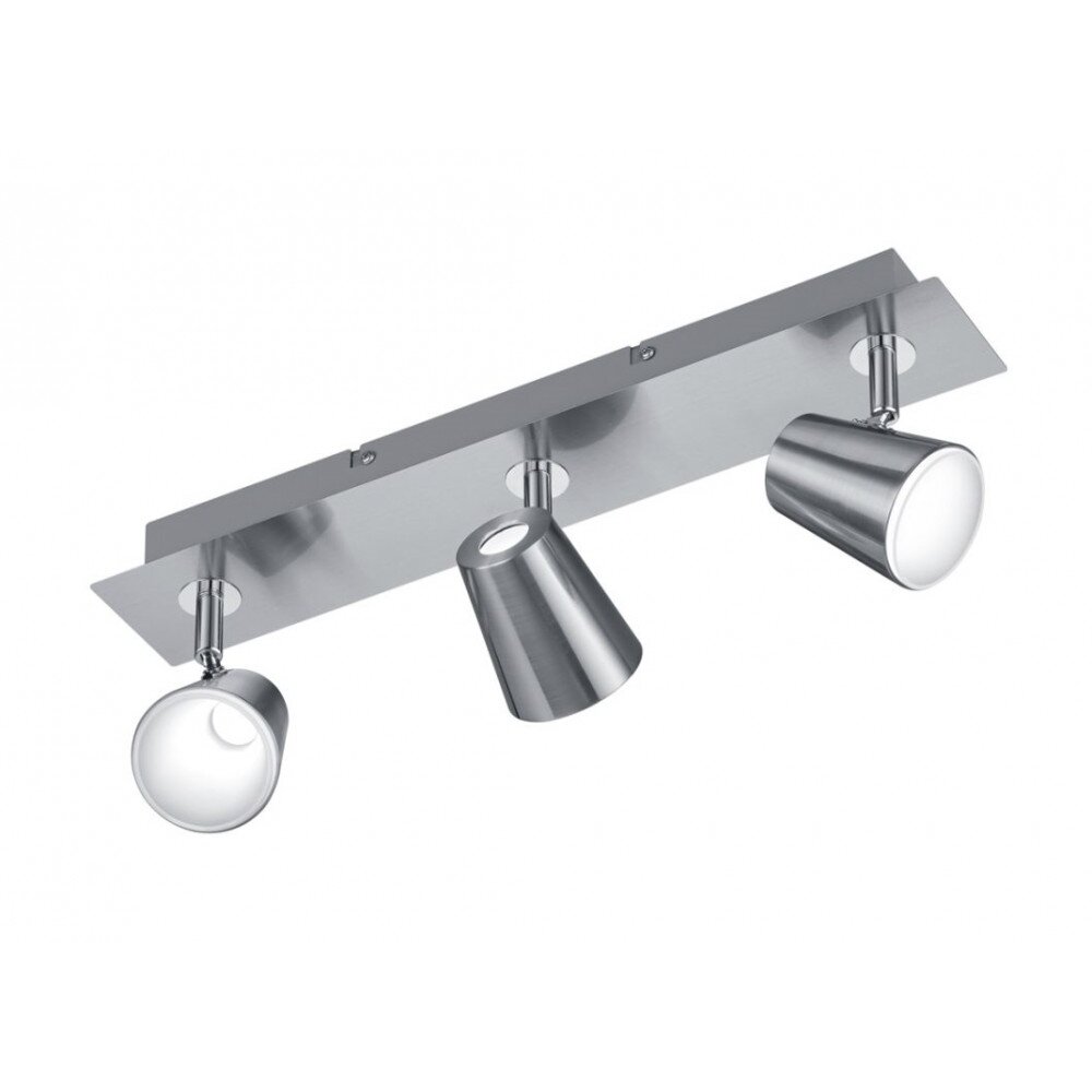 Trio NARCOS Spotlamp LED Nikkel mat, 3-lichts main product photo