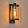 Telhada Buitenlicht, Wandlamp voor buiten Zwart, 1-licht, Bewegingsmelder