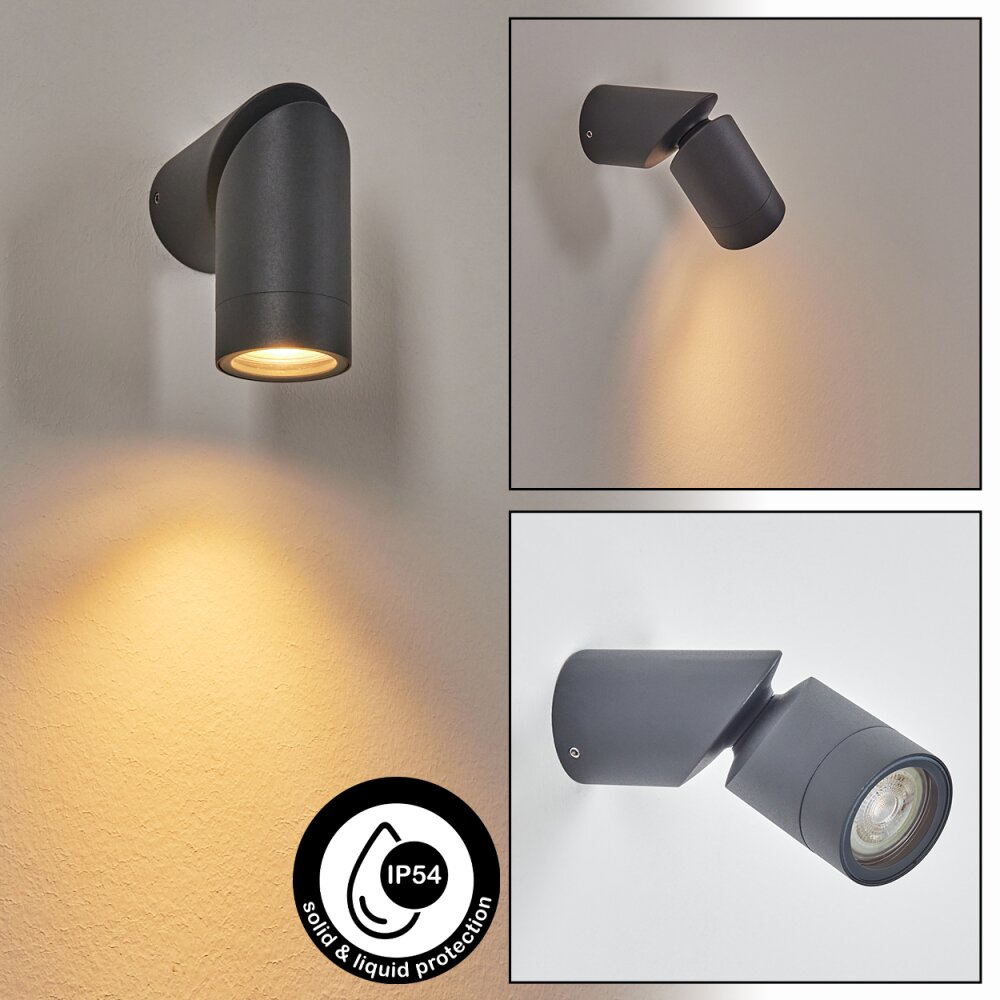 Silkeborg Wandlamp voor buiten Antraciet, 1-licht main product photo