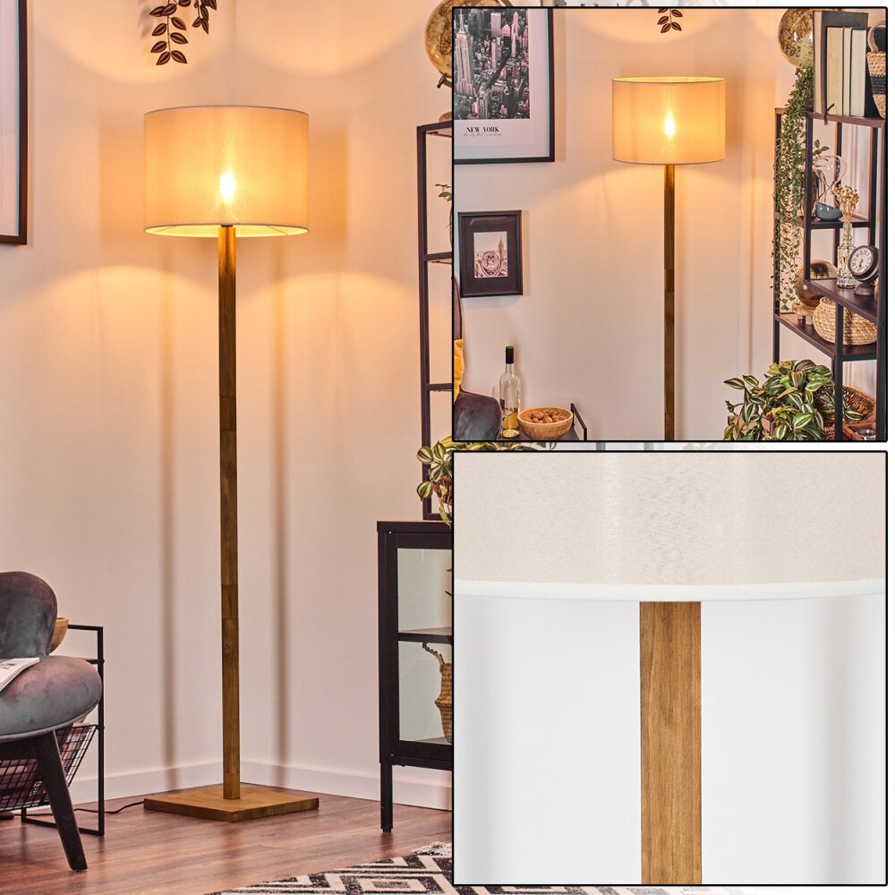 Bassagoda Staande lamp Natuurlijke kleuren, Zwart, 1-licht main product photo