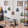 Koyoto Kogellampje, Hanglamp Zwart, 5-lichts