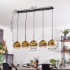 Koyoto Kogellampje, Hanglamp Zwart, 5-lichts