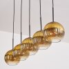 Koyoto Kogellampje, Hanglamp Zwart, 5-lichts
