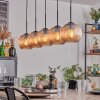 Koyoto Kogellampje, Hanglamp Zwart, 5-lichts