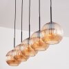 Koyoto Kogellampje, Hanglamp Zwart, 5-lichts