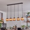 Koyoto Kogellampje, Hanglamp Zwart, 5-lichts