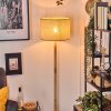 Sabadim Staande lamp Natuurlijke kleuren, Zwart, 1-licht