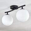 Gastor Plafondlamp, Kogellampje Wit, 2-lichts