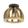 Portelo Plafondlamp Zwart, 1-licht