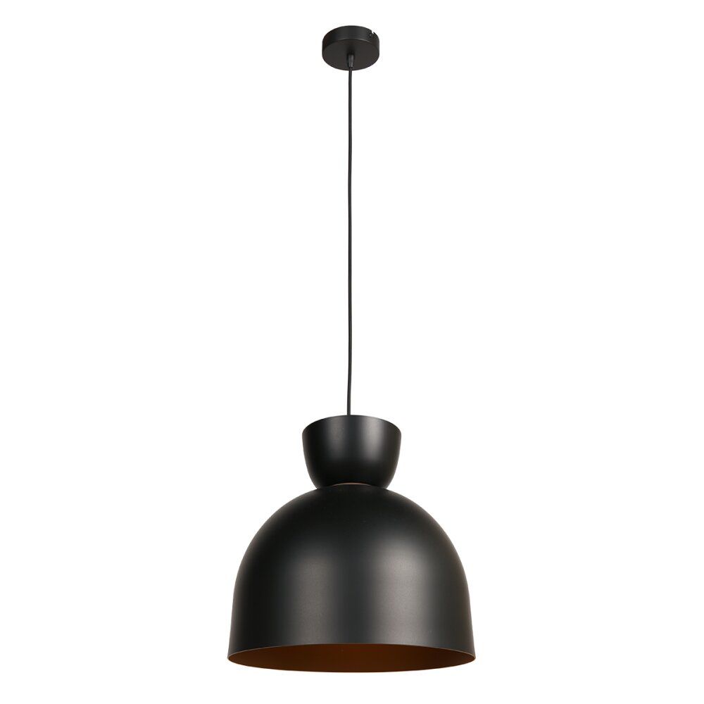 steenhouwer Skandina Hanglamp Goud, Zwart, 1-licht main product photo