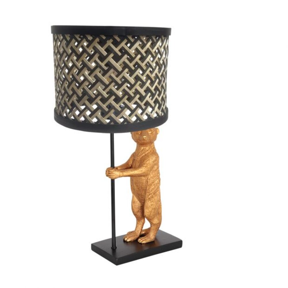 steenhouwer Animaux Tafellamp Zwart, 1-licht main product photo