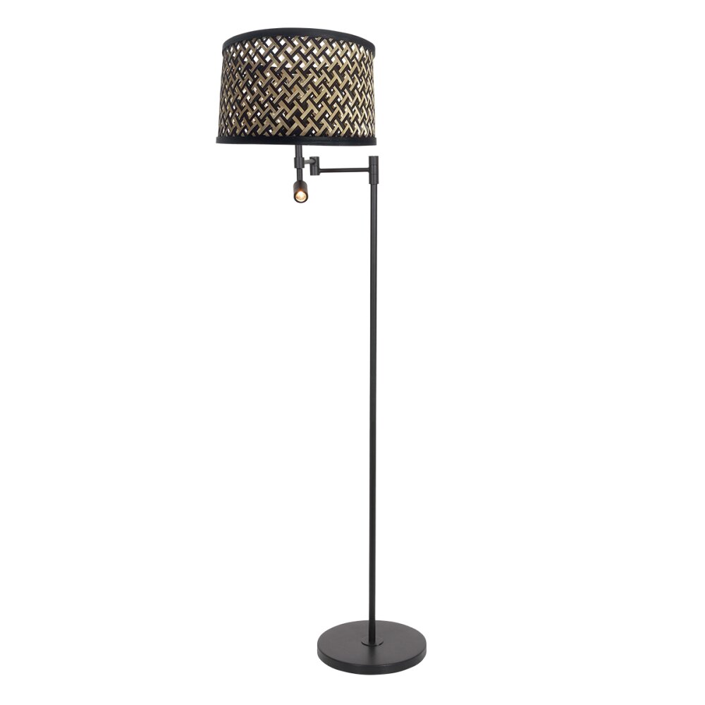 steenhouwer Stang Staande lamp Zwart, 1-licht main product photo