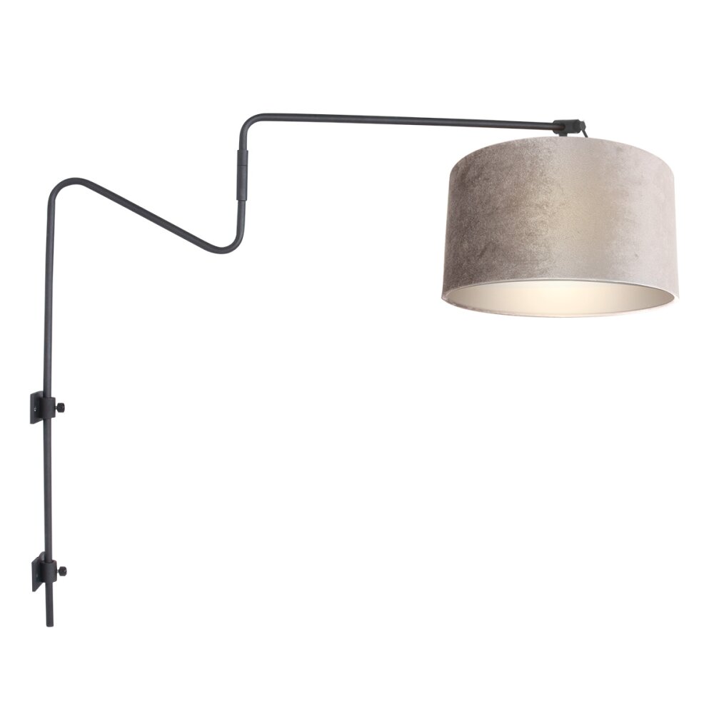 steenhouwer Linstrøm Wandlamp Zwart, 1-licht main product photo