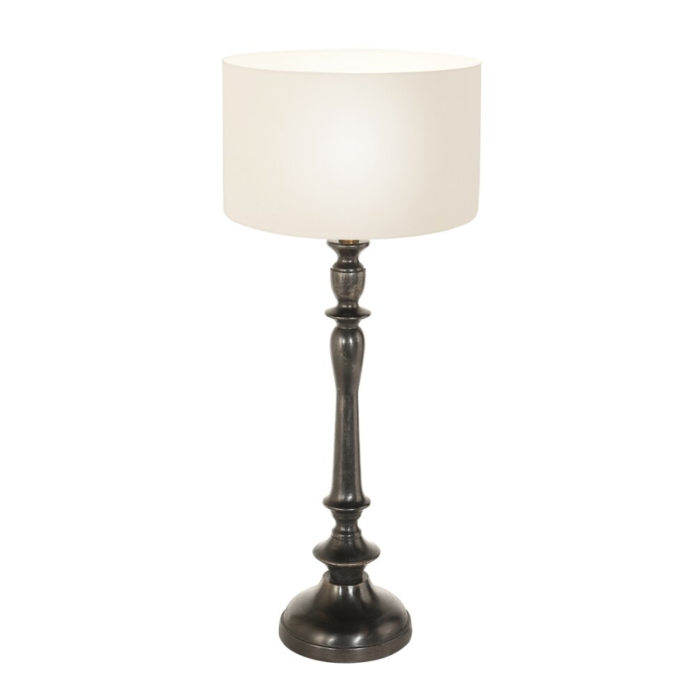 steenhouwer Bois Tafellamp Zwart, 1-licht main product photo