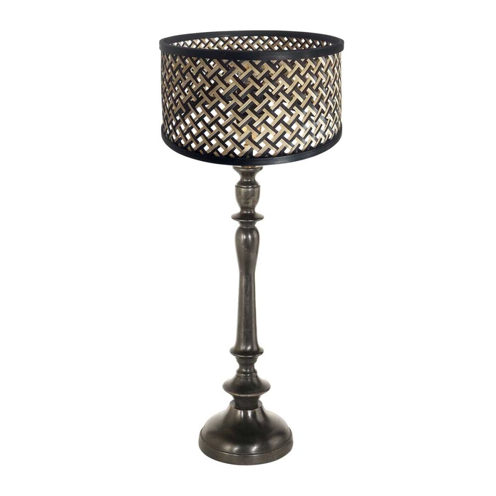 steenhouwer Bois Tafellamp Zwart, 1-licht main product photo