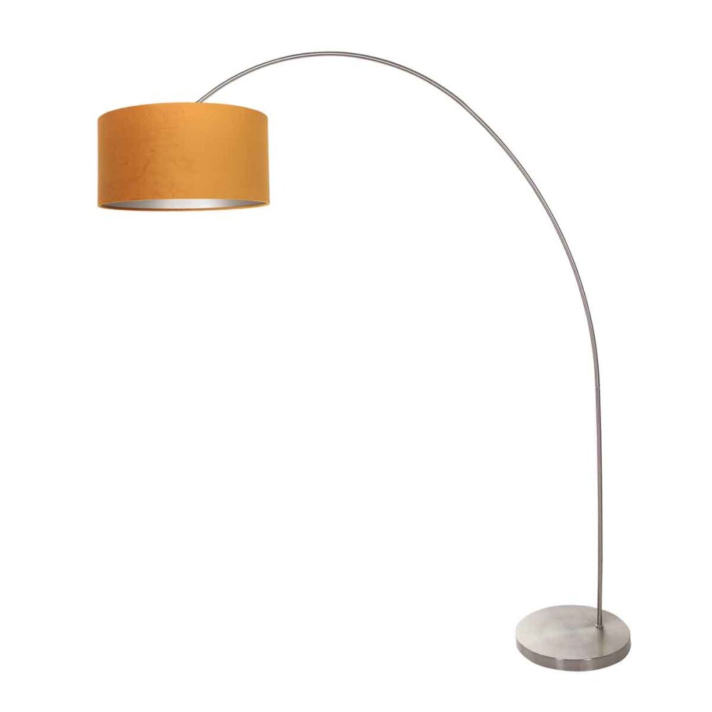 steenhouwer Solva Staande lamp Staal geborsteld, 1-licht main product photo